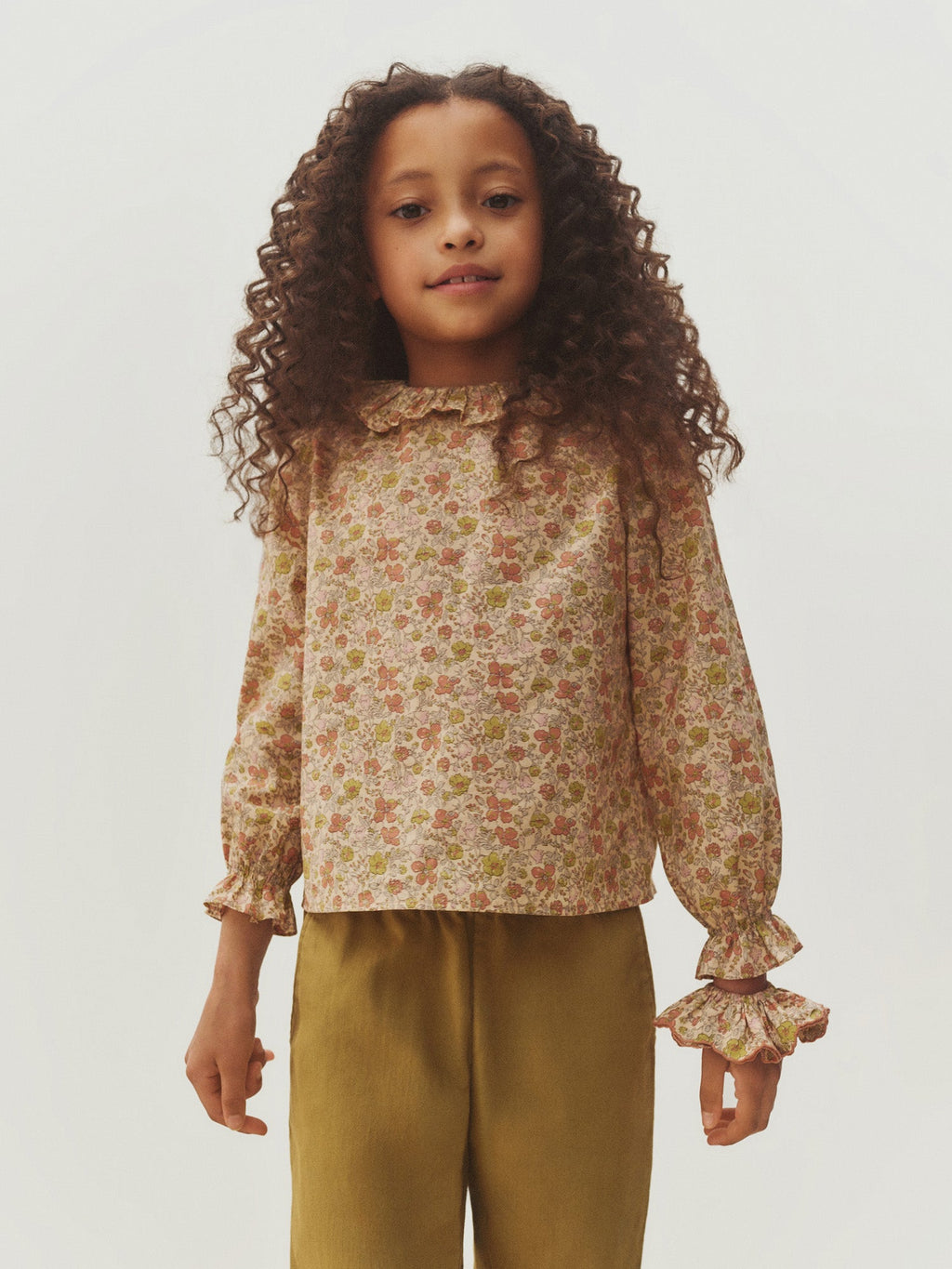 blouse en tissu de coton biologique