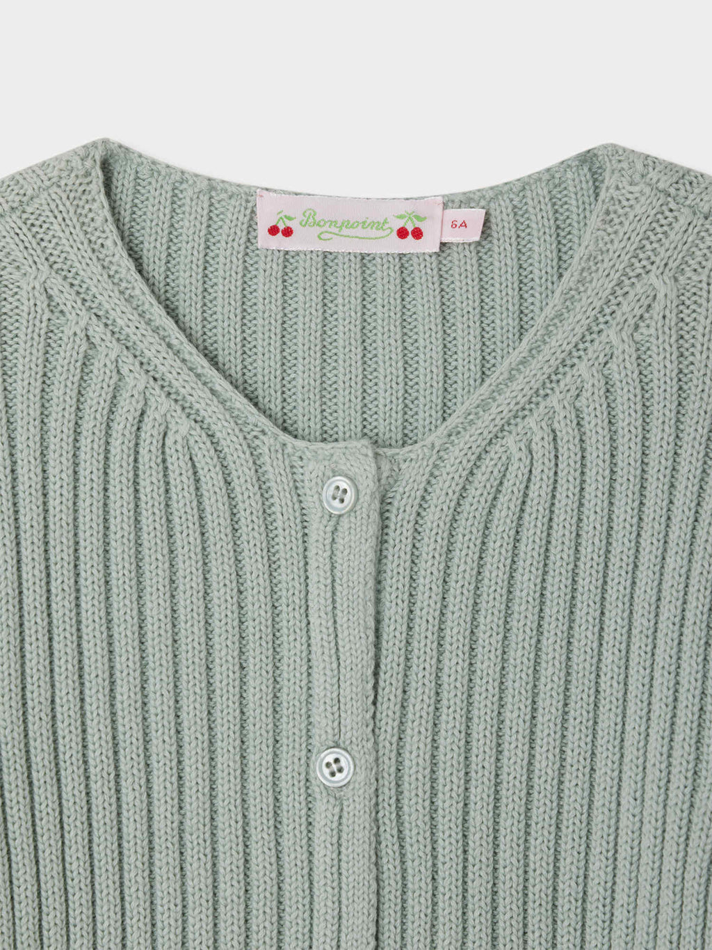cardigan côtelé