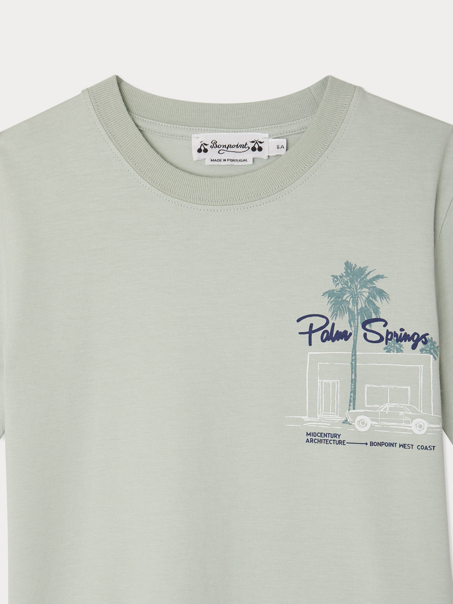 T-shirt en coton biologique imprimé