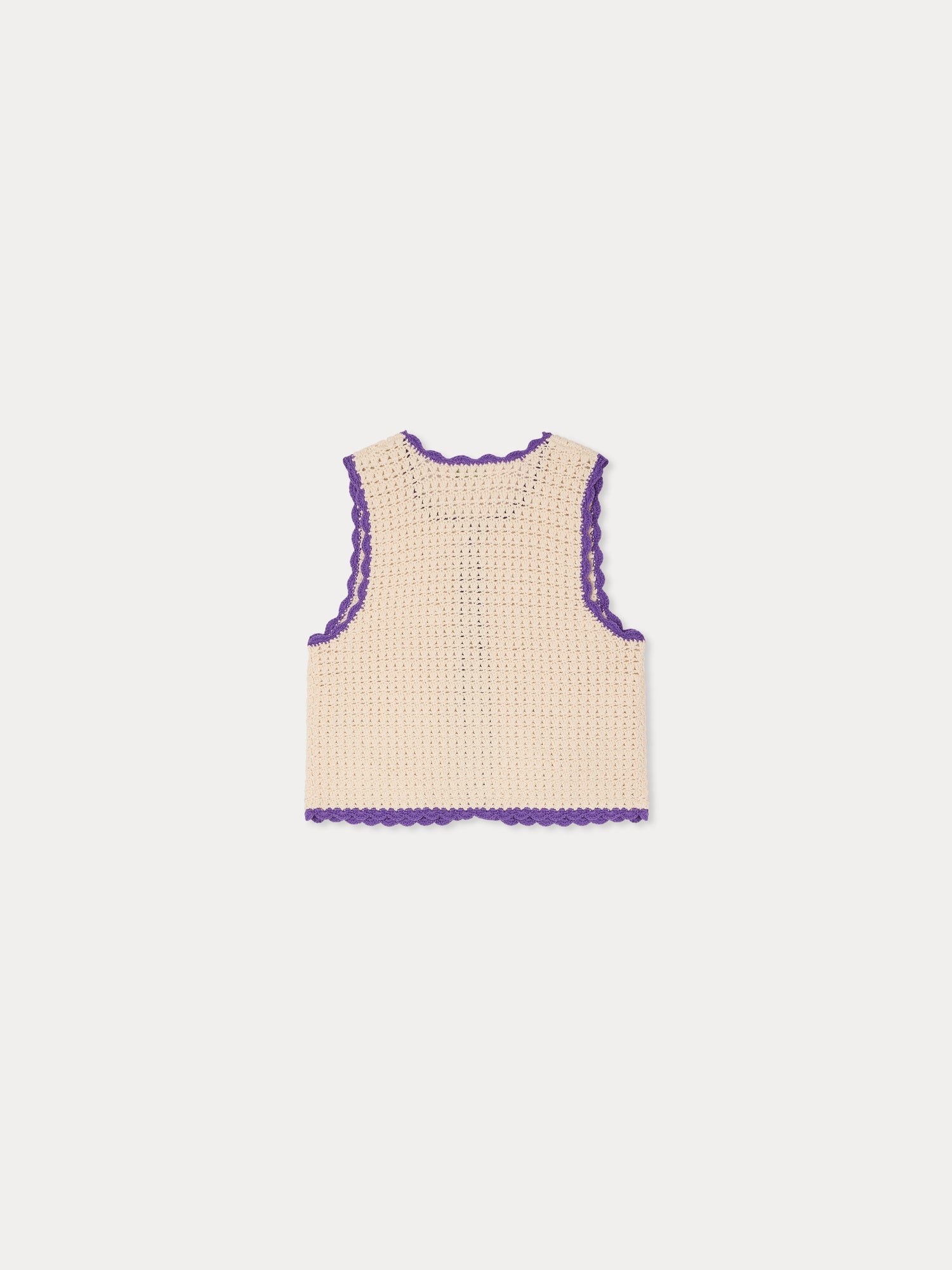 cardigan fait main au crochet