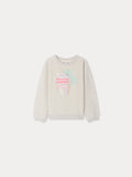 Sweat-shirt de Noël brodé