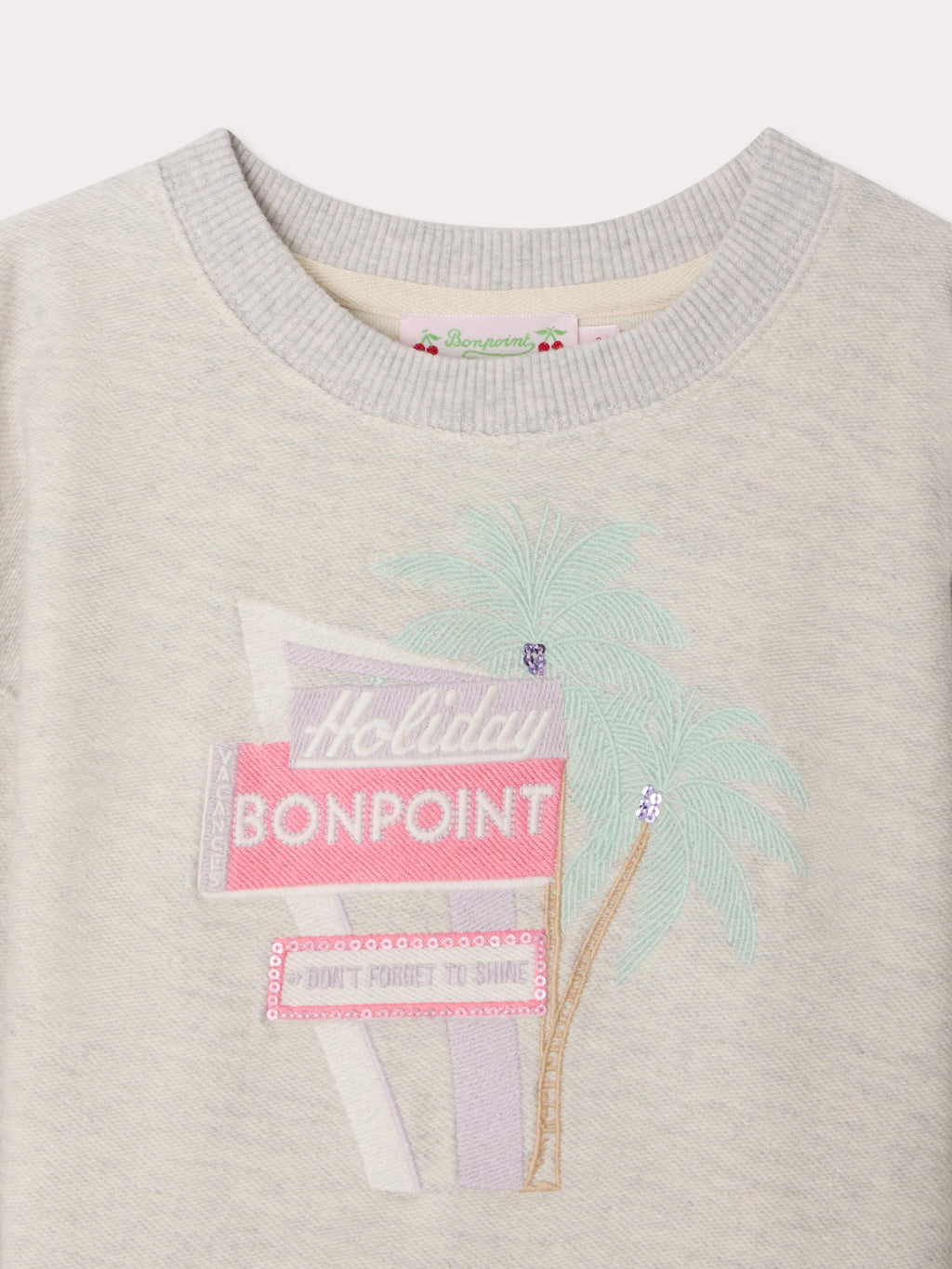 Sweat-shirt de Noël brodé