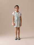 robe rayée en coton biologique