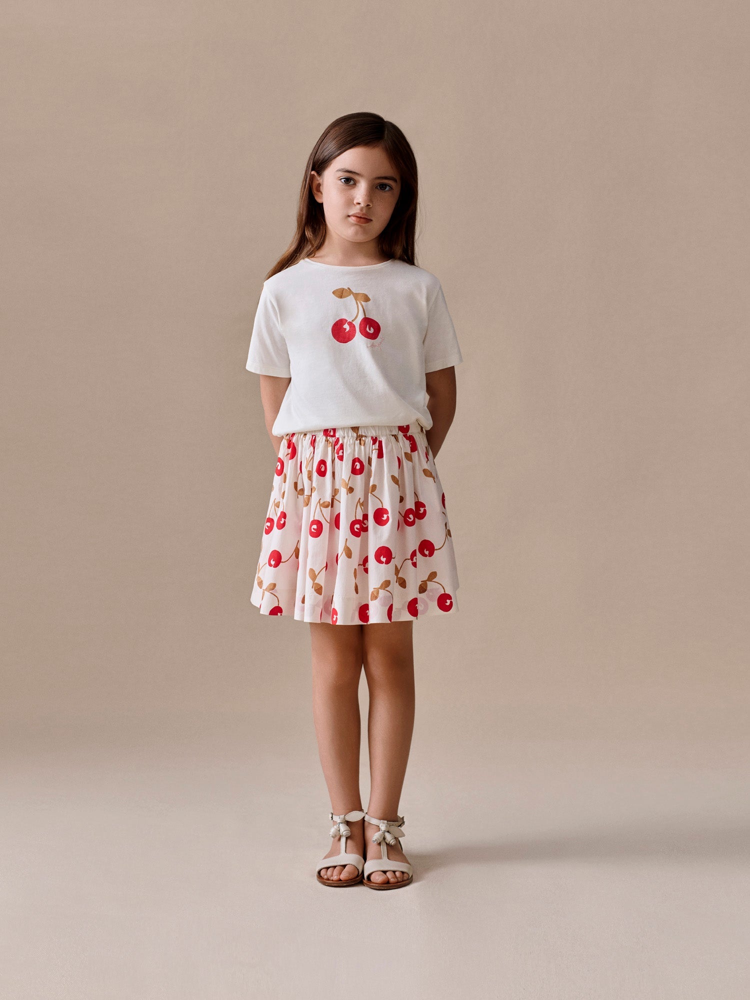 T-shirt à imprimé cerises