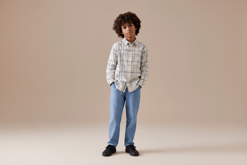 chemise à carreaux