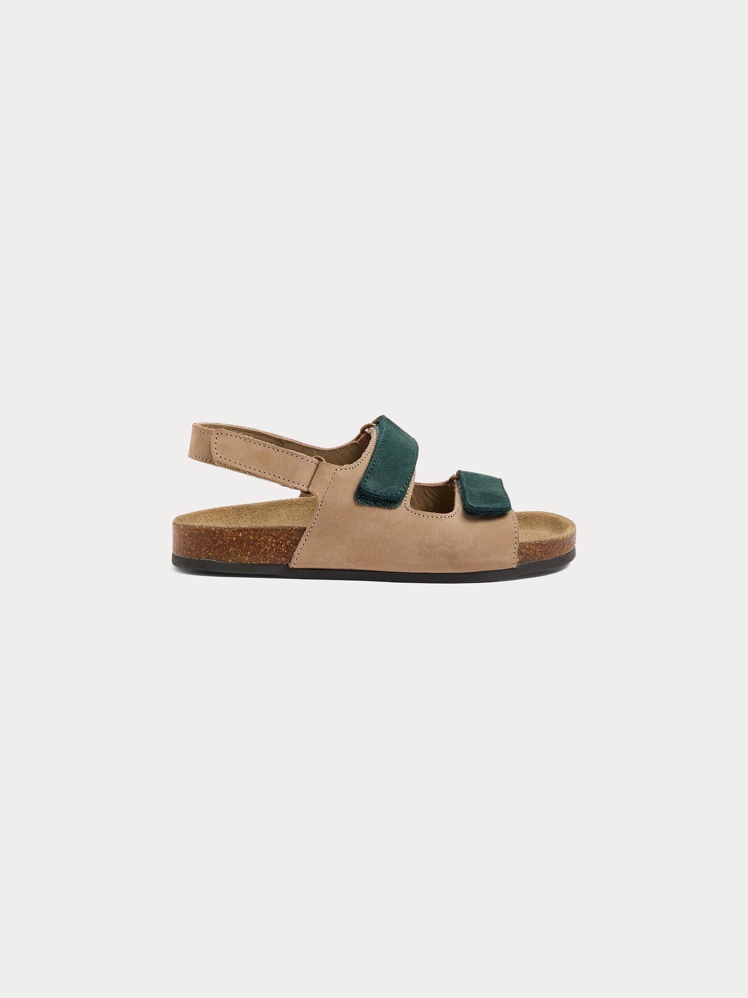sandales bicolores