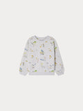 sweatshirt avec imprimé surfeur