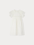 robe en popeline avec broderies anglaises