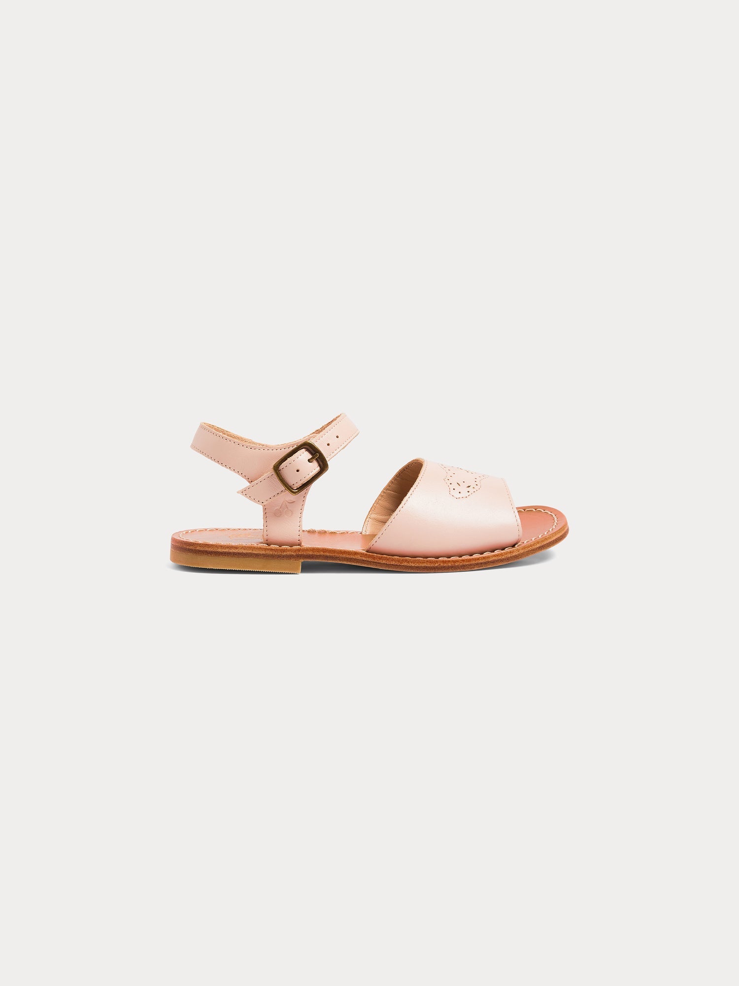 sandales à motif cerise