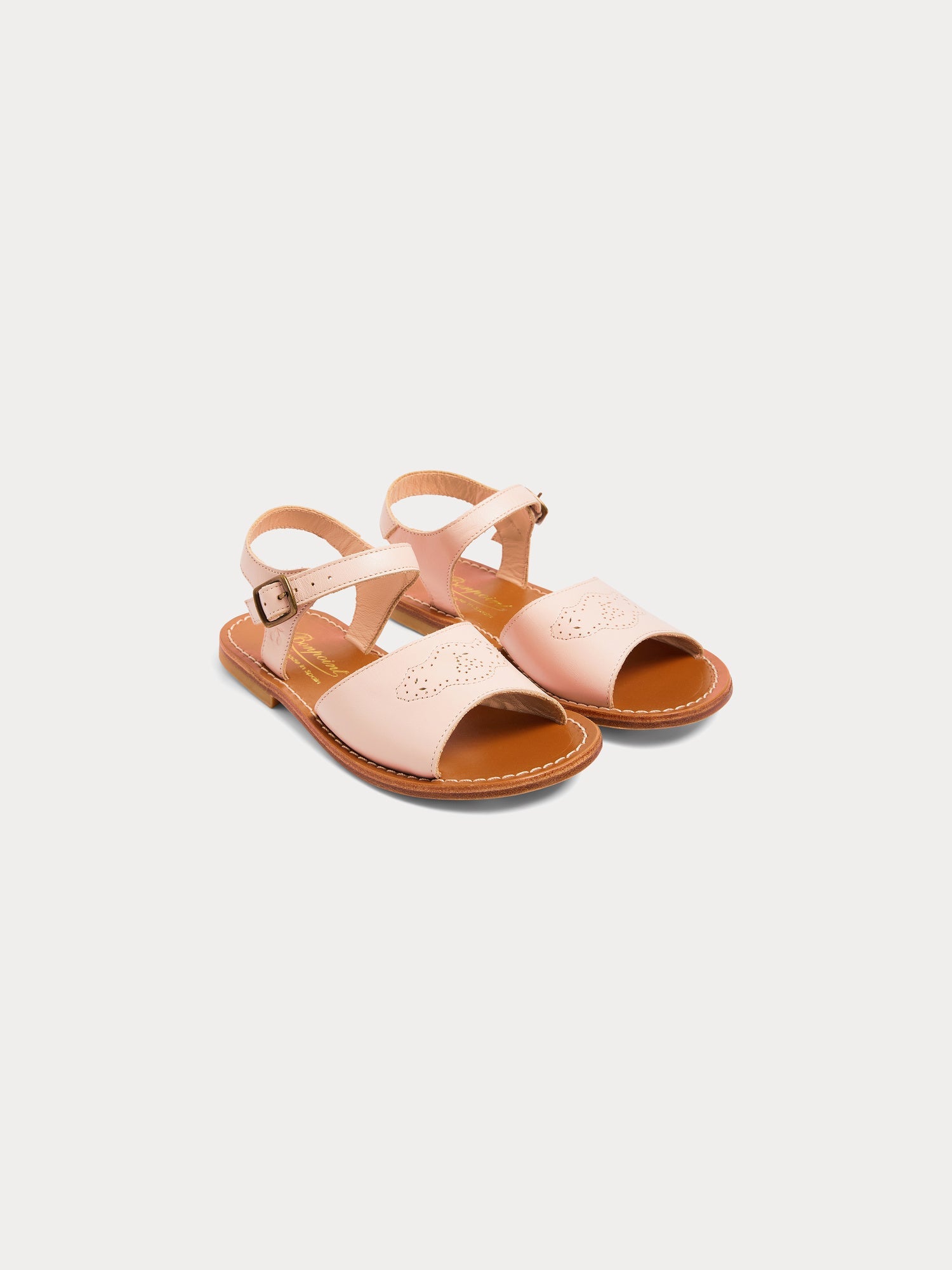 sandales à motif cerise
