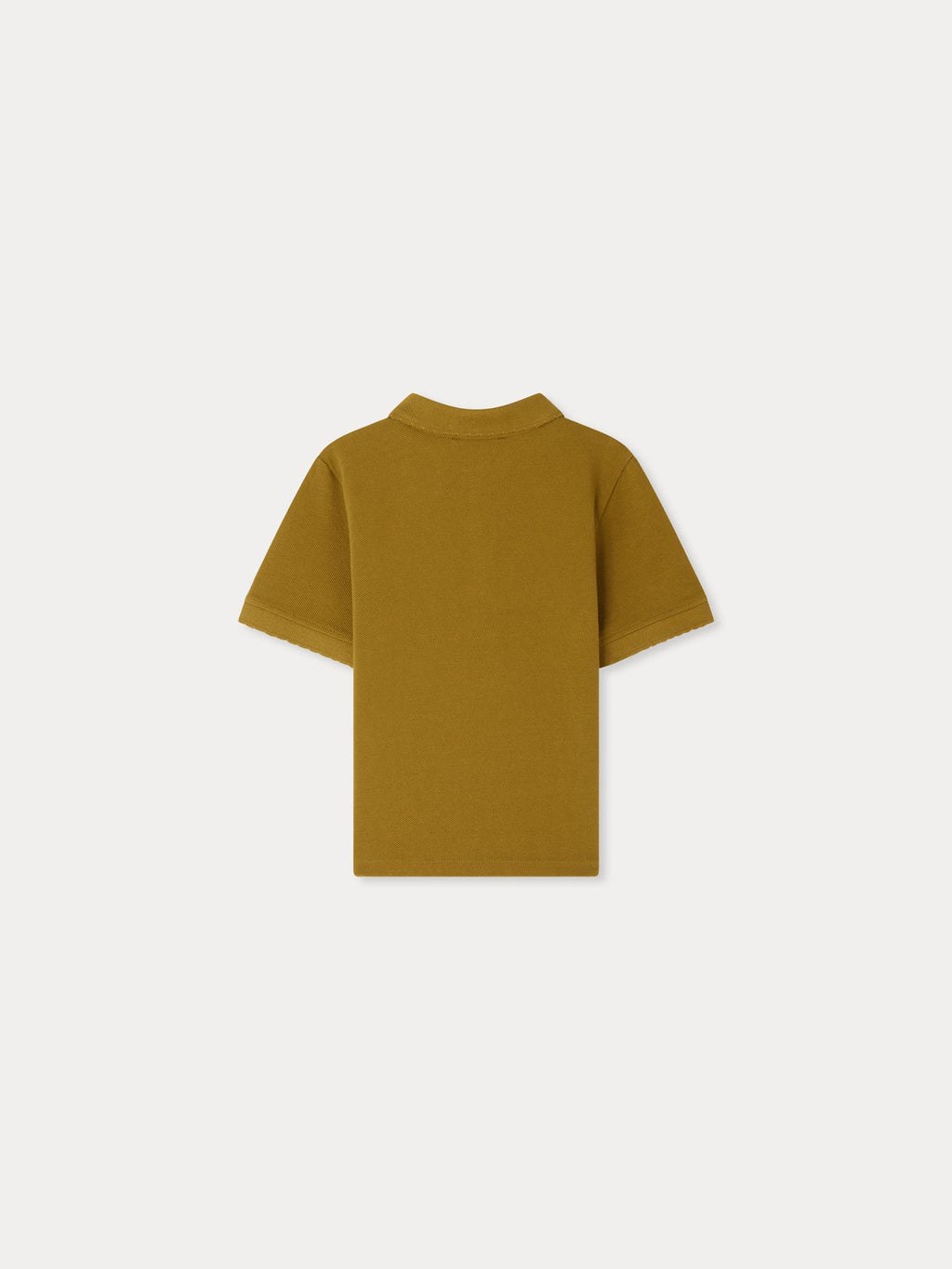 polo brodé en coton biologique