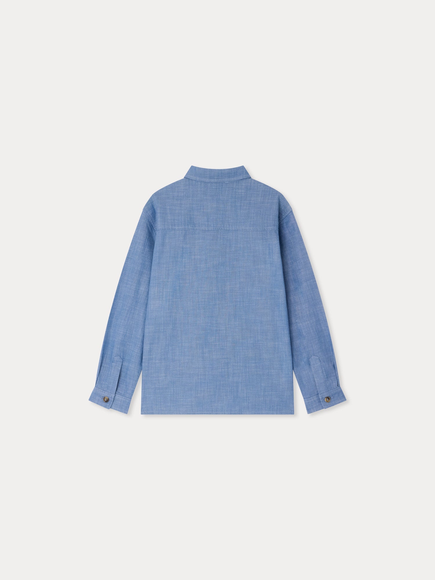 chemise en chambray de coton bio