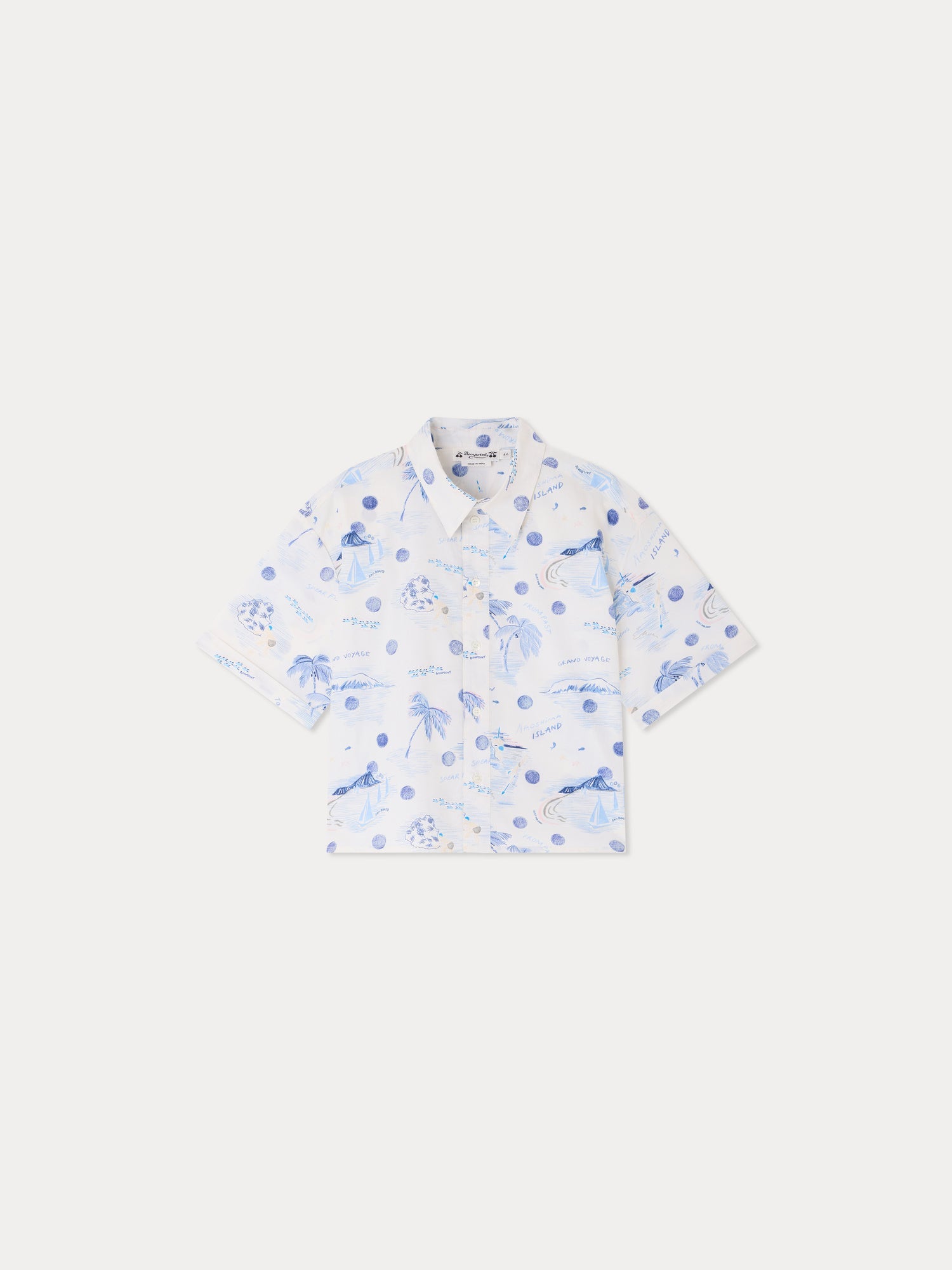 chemise en popeline de coton biologique