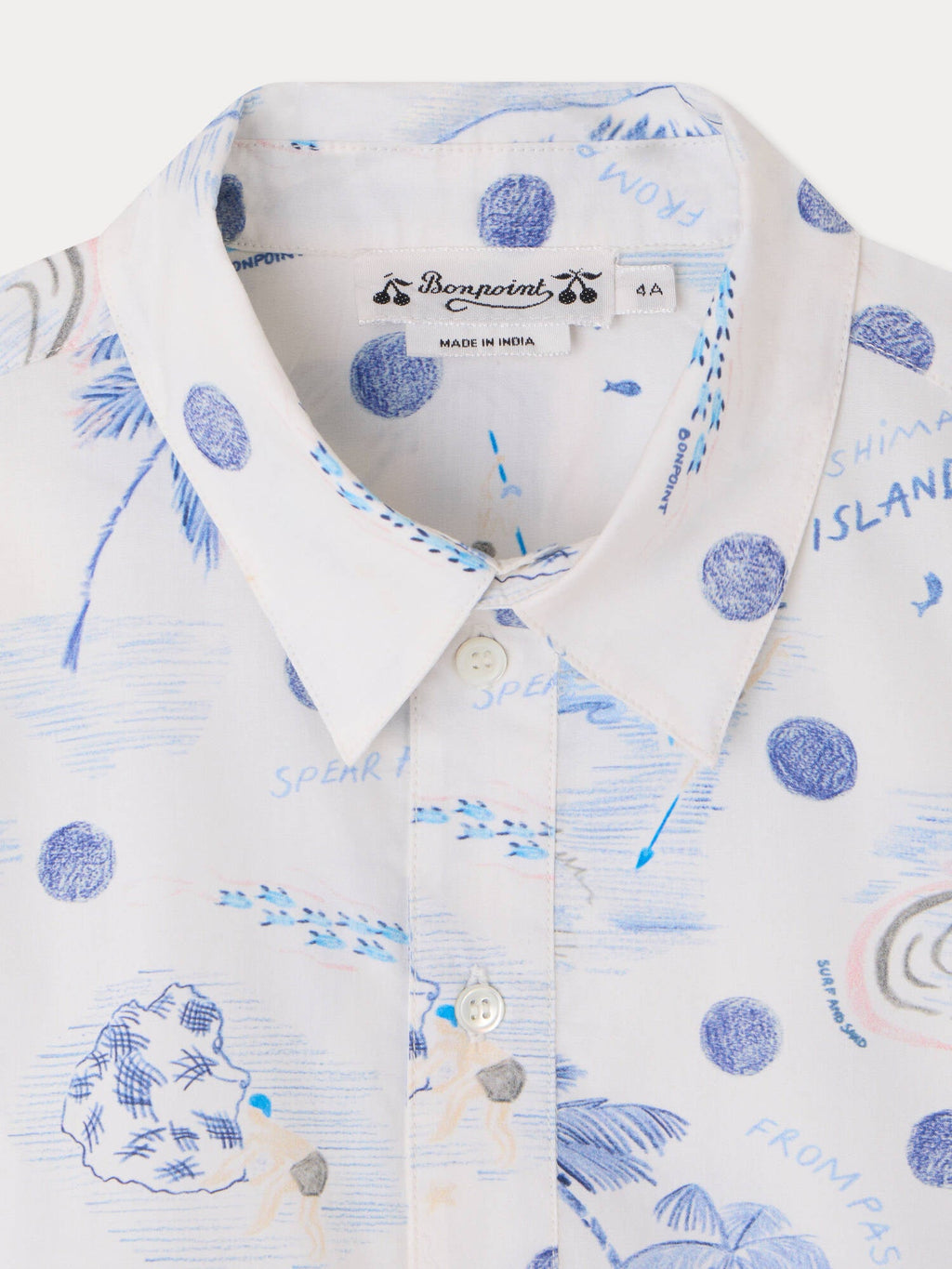 chemise en popeline de coton biologique