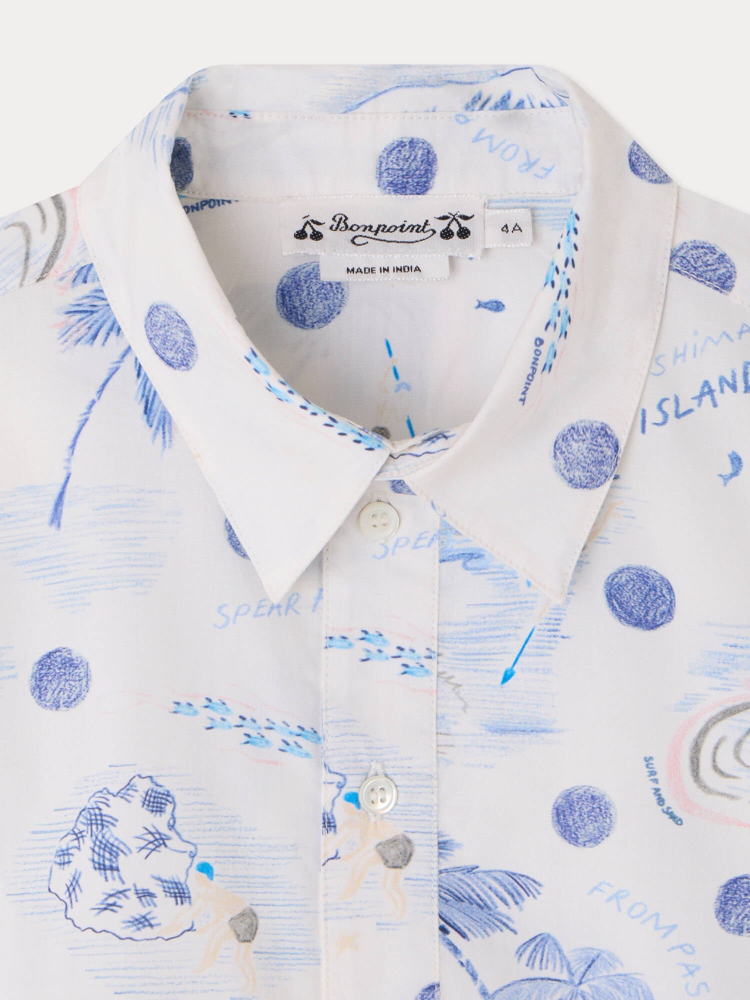 chemise en popeline de coton biologique