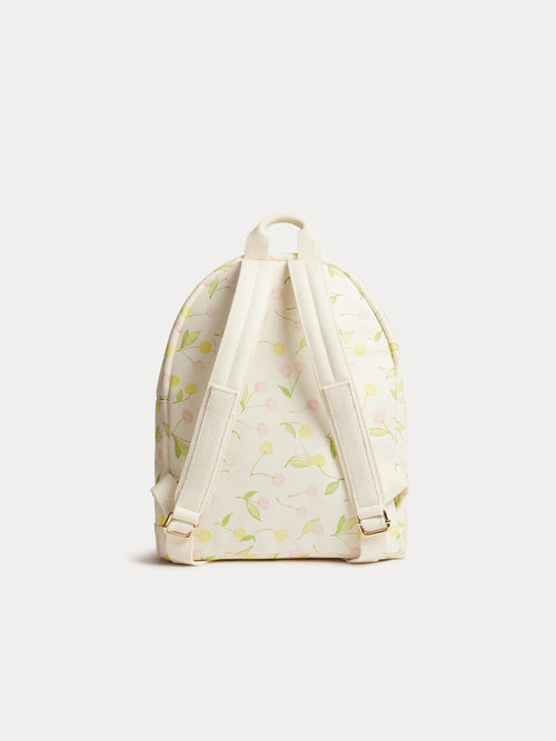 sac à dos imprimé cerises