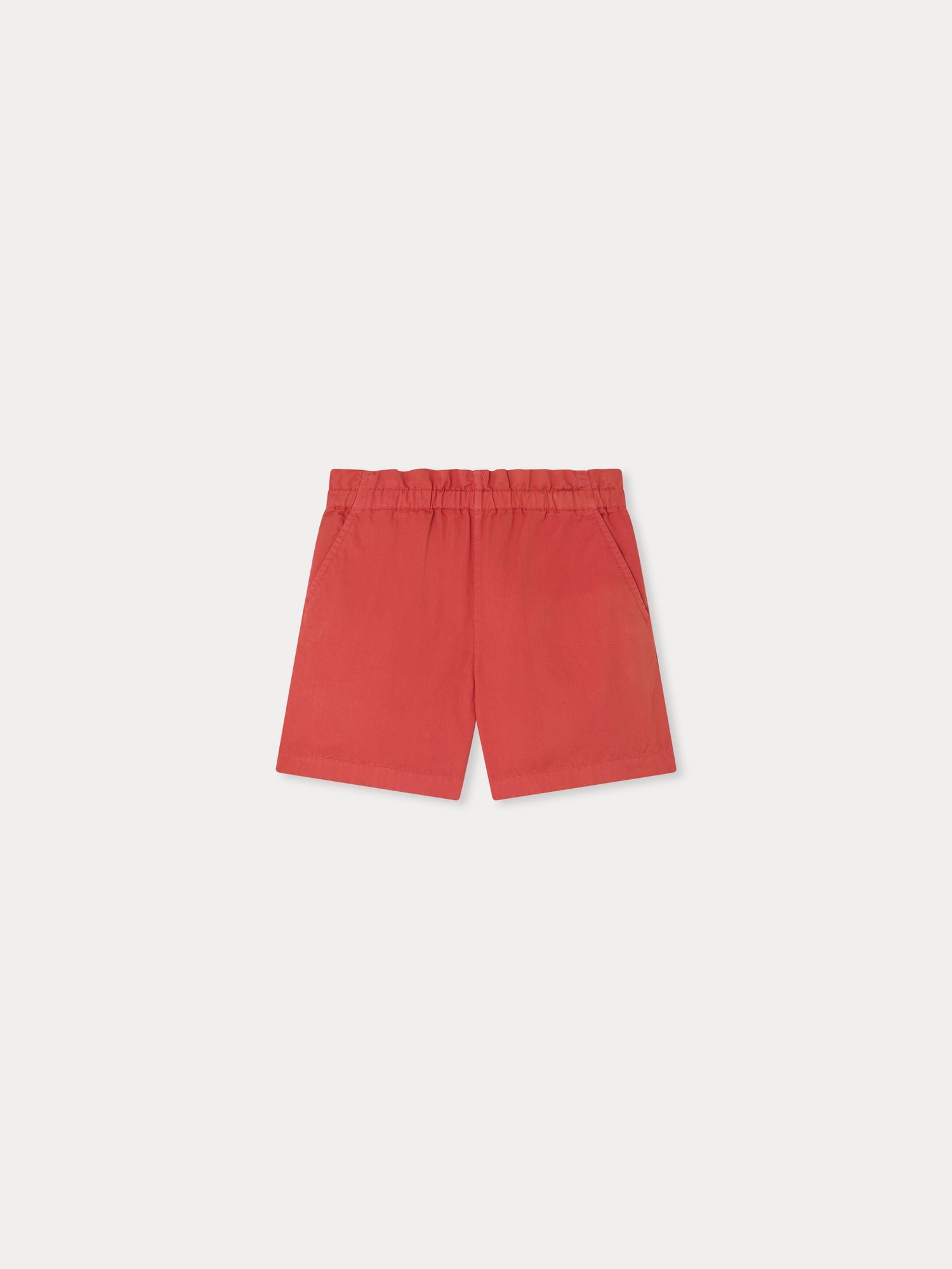 Shorts en coton biologique grenadine