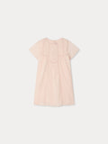 robe en coton bio et dentelle de Calais