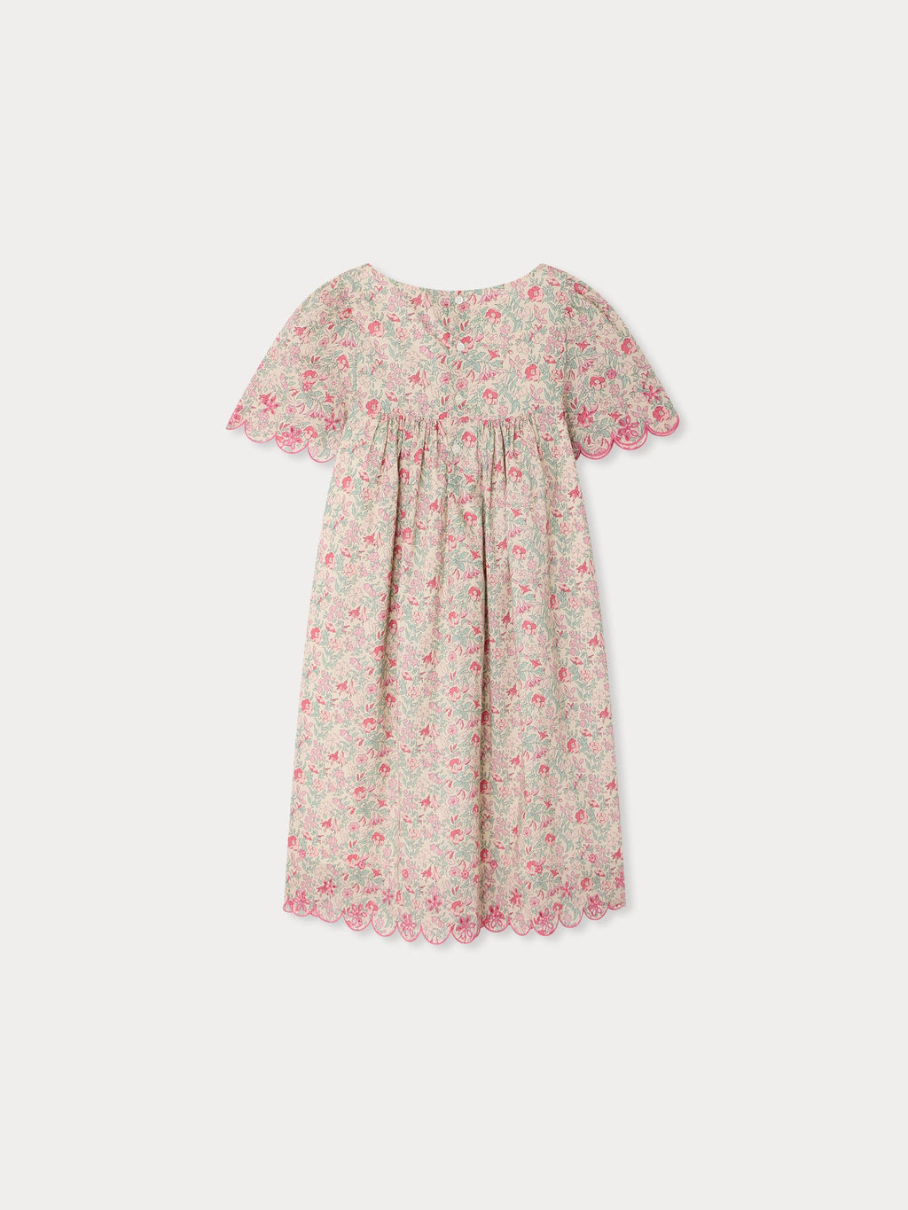 robe en broderie anglaise en tissu de coton biologique