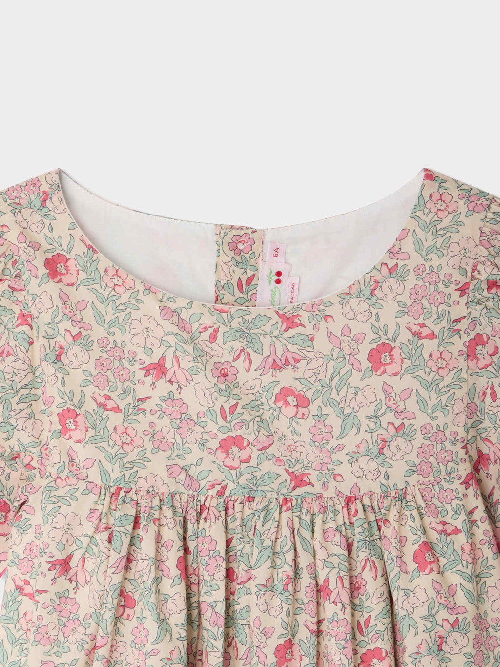 robe en broderie anglaise en tissu de coton biologique