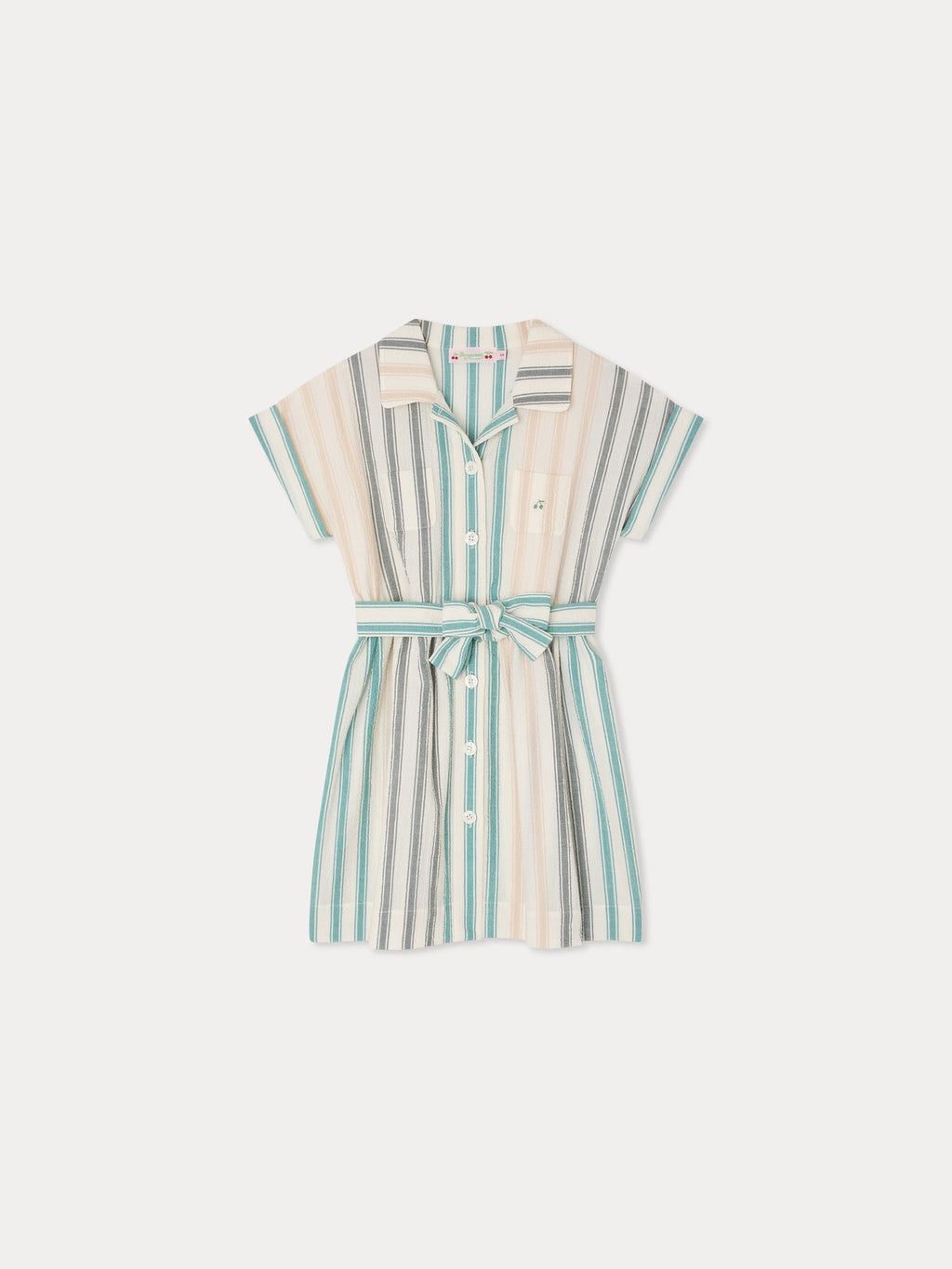 robe rayée en coton biologique