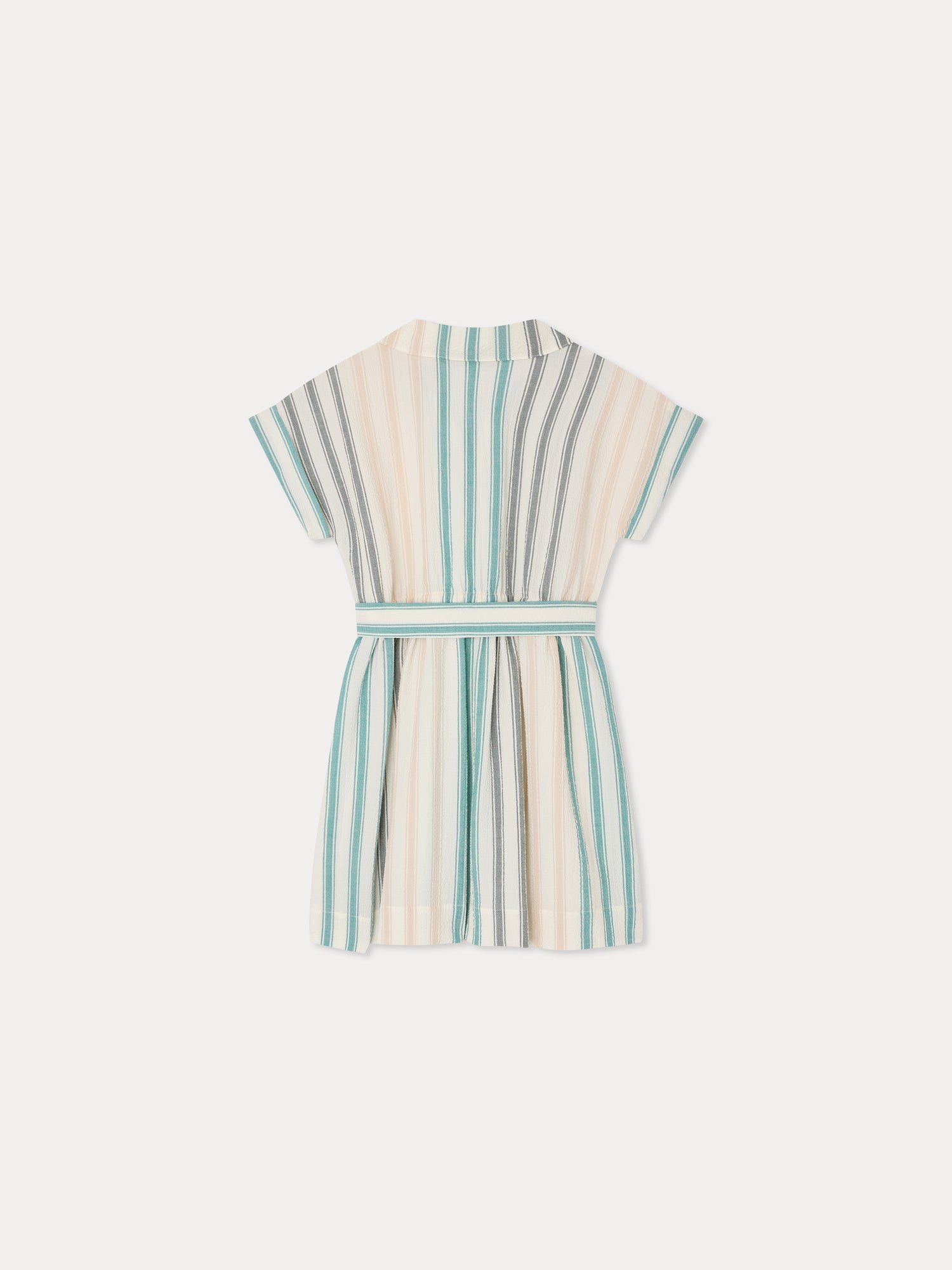 robe rayée en coton biologique