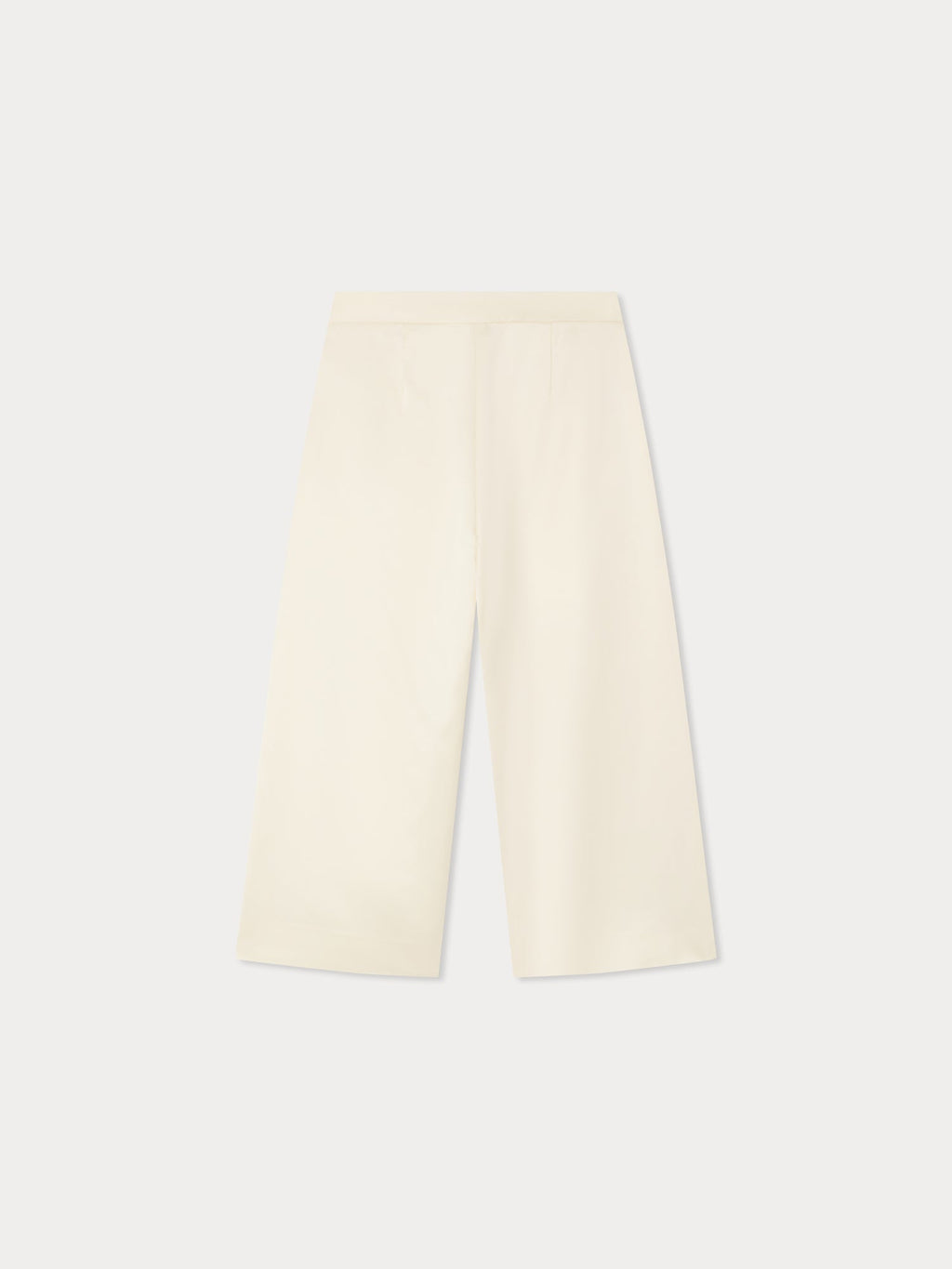pantalon en satin plissé