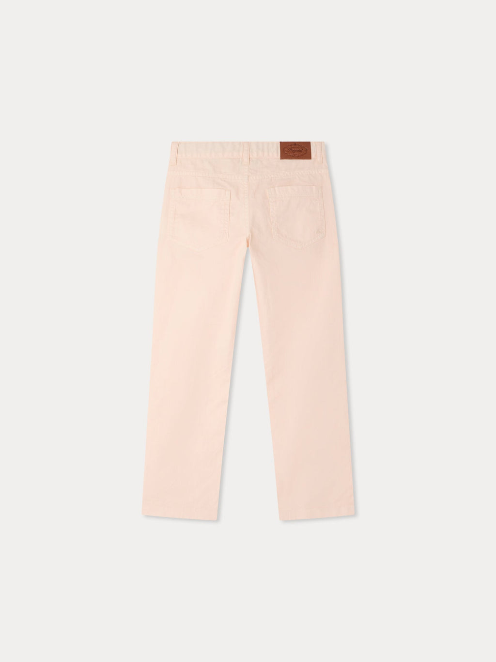pantalon droit en coton biologique