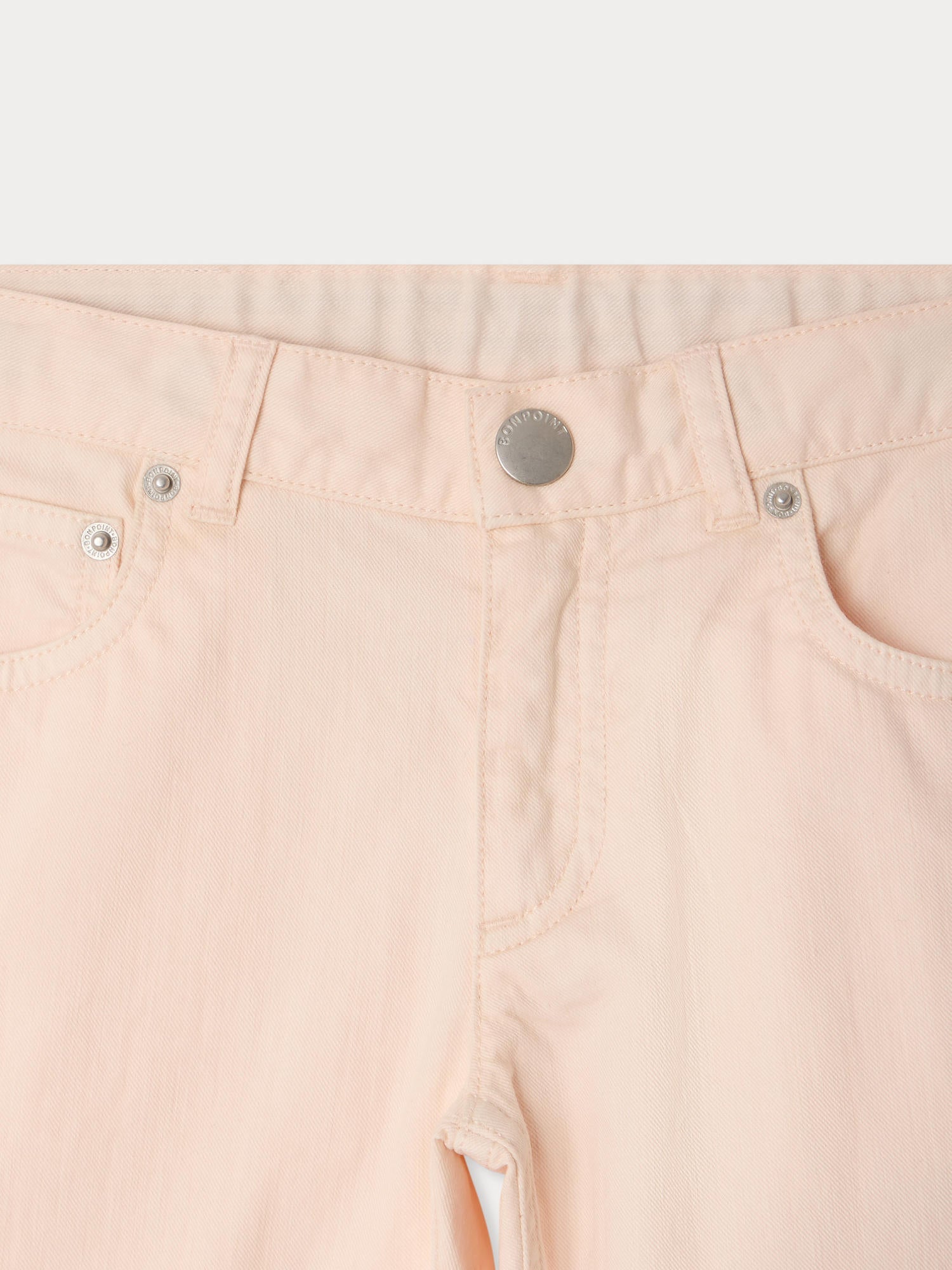 pantalon droit en coton biologique