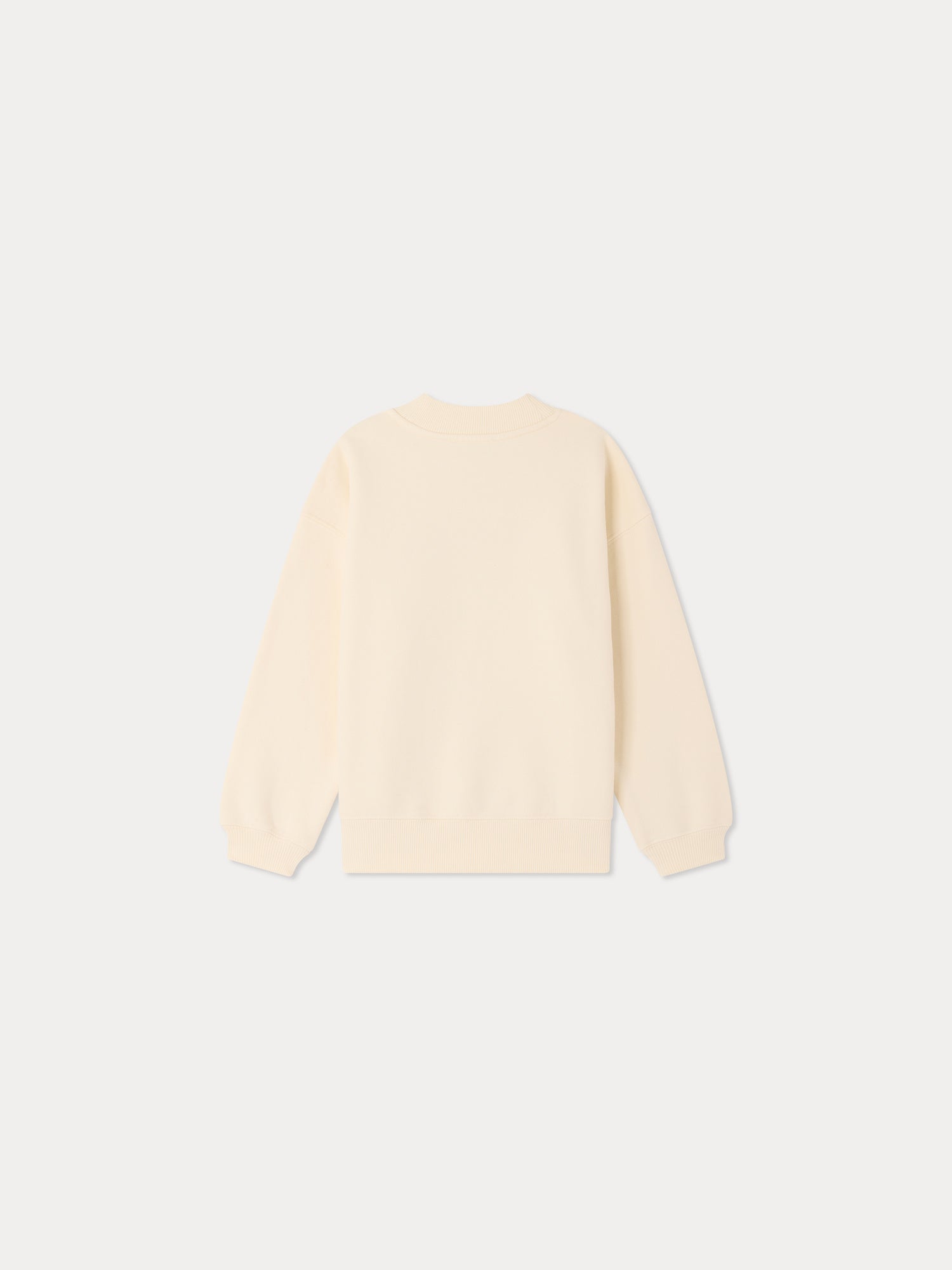 sweat-shirt avec un imprimé verre à sirop