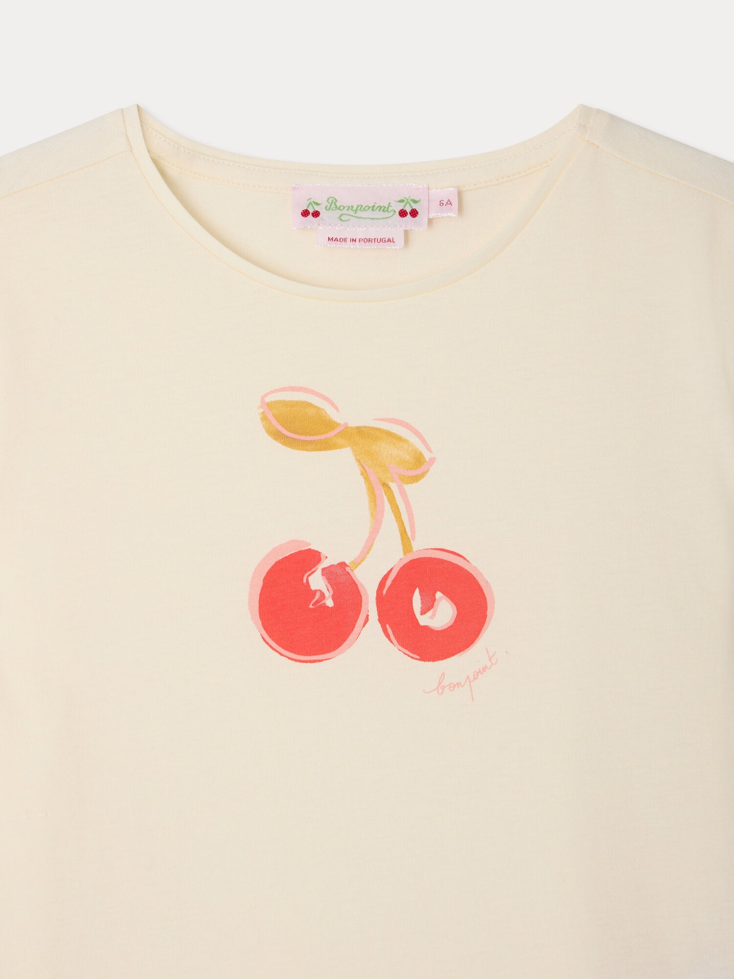 T-shirt à imprimé cerises