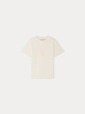 T-shirt imprimé cerises en coton biologique