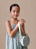 Sac valise en tissu Liberty imprimé cerises en coton biologique