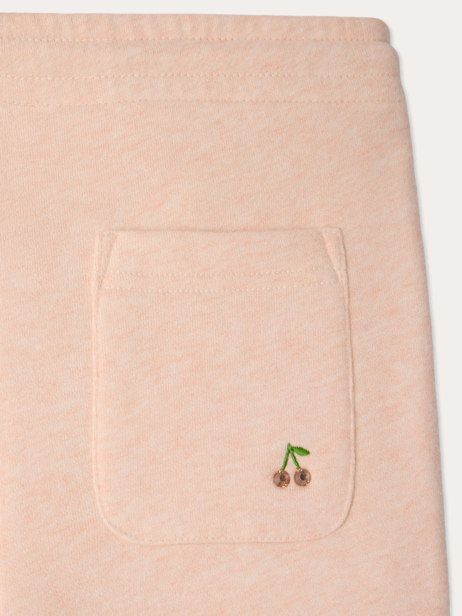 pantalon de jogging corail en coton biologique