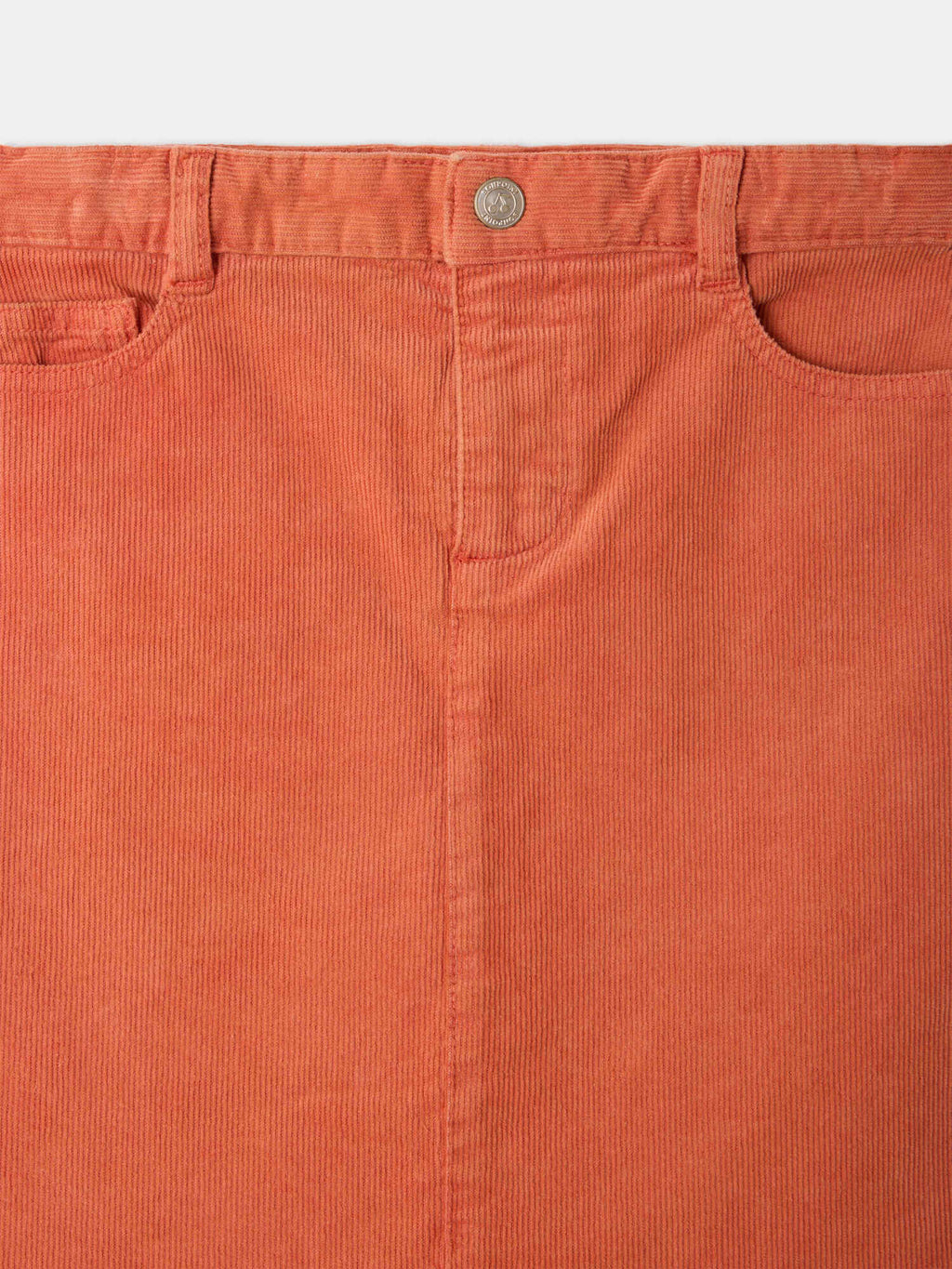 jupe en velours de coton bio avec poches
